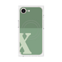 プレミアムパネル with MagSafe［ オリジナル - initial two tone - X green ］