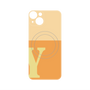 プレミアムパネル with MagSafe［ オリジナル - initial two tone - Y orange ］