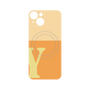 プレミアムパネル with MagSafe［ オリジナル - initial two tone - Y orange ］