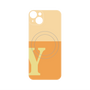 プレミアムパネル with MagSafe［ オリジナル - initial two tone - Y orange ］