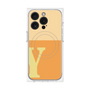 プレミアムパネル with MagSafe［ オリジナル - initial two tone - Y orange ］