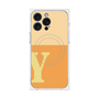 プレミアムパネル with MagSafe［ オリジナル - initial two tone - Y orange ］