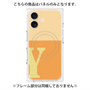 プレミアムパネル with MagSafe［ オリジナル - initial two tone - Y orange ］