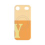 プレミアムパネル with MagSafe［ オリジナル - initial two tone - Y orange ］