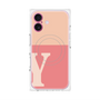 プレミアムパネル with MagSafe［ オリジナル - initial two tone - Y pink ］