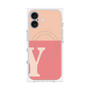 プレミアムパネル with MagSafe［ オリジナル - initial two tone - Y pink ］