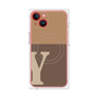 プレミアムパネル with MagSafe［ オリジナル - initial two tone - Y brown ］