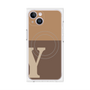 プレミアムパネル with MagSafe［ オリジナル - initial two tone - Y brown ］