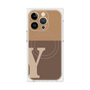 プレミアムパネル with MagSafe［ オリジナル - initial two tone - Y brown ］