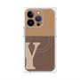 プレミアムパネル with MagSafe［ オリジナル - initial two tone - Y brown ］
