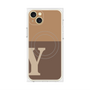 プレミアムパネル with MagSafe［ オリジナル - initial two tone - Y brown ］