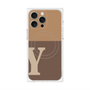 プレミアムパネル with MagSafe［ オリジナル - initial two tone - Y brown ］