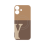 プレミアムパネル with MagSafe［ オリジナル - initial two tone - Y brown ］
