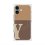 プレミアムパネル with MagSafe［ オリジナル - initial two tone - Y brown ］