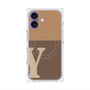プレミアムパネル with MagSafe［ オリジナル - initial two tone - Y brown ］