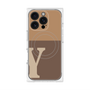 プレミアムパネル with MagSafe［ オリジナル - initial two tone - Y brown ］