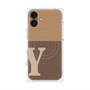 プレミアムパネル with MagSafe［ オリジナル - initial two tone - Y brown ］