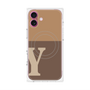 プレミアムパネル with MagSafe［ オリジナル - initial two tone - Y brown ］