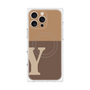プレミアムパネル with MagSafe［ オリジナル - initial two tone - Y brown ］