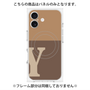 プレミアムパネル with MagSafe［ オリジナル - initial two tone - Y brown ］