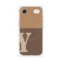 プレミアムパネル with MagSafe［ オリジナル - initial two tone - Y brown ］