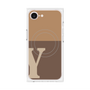 プレミアムパネル with MagSafe［ オリジナル - initial two tone - Y brown ］