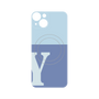 プレミアムパネル with MagSafe［ オリジナル - initial two tone - Y blue ］