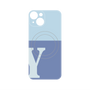 プレミアムパネル with MagSafe［ オリジナル - initial two tone - Y blue ］