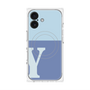 プレミアムパネル with MagSafe［ オリジナル - initial two tone - Y blue ］