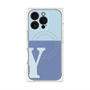 プレミアムパネル with MagSafe［ オリジナル - initial two tone - Y blue ］
