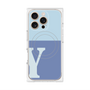 プレミアムパネル with MagSafe［ オリジナル - initial two tone - Y blue ］