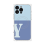 プレミアムパネル with MagSafe［ オリジナル - initial two tone - Y blue ］