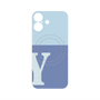 プレミアムパネル with MagSafe［ オリジナル - initial two tone - Y blue ］