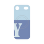 プレミアムパネル with MagSafe［ オリジナル - initial two tone - Y blue ］
