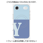 プレミアムパネル with MagSafe［ オリジナル - initial two tone - Y blue ］