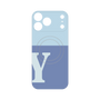 プレミアムパネル with MagSafe［ オリジナル - initial two tone - Y blue ］