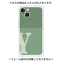 プレミアムパネル with MagSafe［ オリジナル - initial two tone - Y green ］