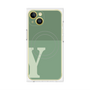 プレミアムパネル with MagSafe［ オリジナル - initial two tone - Y green ］