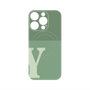 プレミアムパネル with MagSafe［ オリジナル - initial two tone - Y green ］
