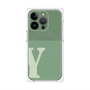 プレミアムパネル with MagSafe［ オリジナル - initial two tone - Y green ］