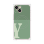 プレミアムパネル with MagSafe［ オリジナル - initial two tone - Y green ］