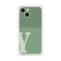 プレミアムパネル with MagSafe［ オリジナル - initial two tone - Y green ］