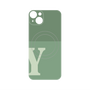 プレミアムパネル with MagSafe［ オリジナル - initial two tone - Y green ］