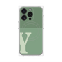 プレミアムパネル with MagSafe［ オリジナル - initial two tone - Y green ］