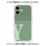 プレミアムパネル with MagSafe［ オリジナル - initial two tone - Y green ］