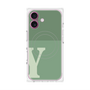 プレミアムパネル with MagSafe［ オリジナル - initial two tone - Y green ］