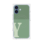 プレミアムパネル with MagSafe［ オリジナル - initial two tone - Y green ］