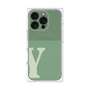 プレミアムパネル with MagSafe［ オリジナル - initial two tone - Y green ］