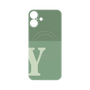 プレミアムパネル with MagSafe［ オリジナル - initial two tone - Y green ］