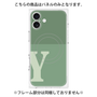 プレミアムパネル with MagSafe［ オリジナル - initial two tone - Y green ］